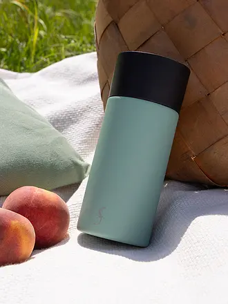 LURCH | Vaso térmico de acero inoxidable 360° 0,3 l Jura-Grey | mint